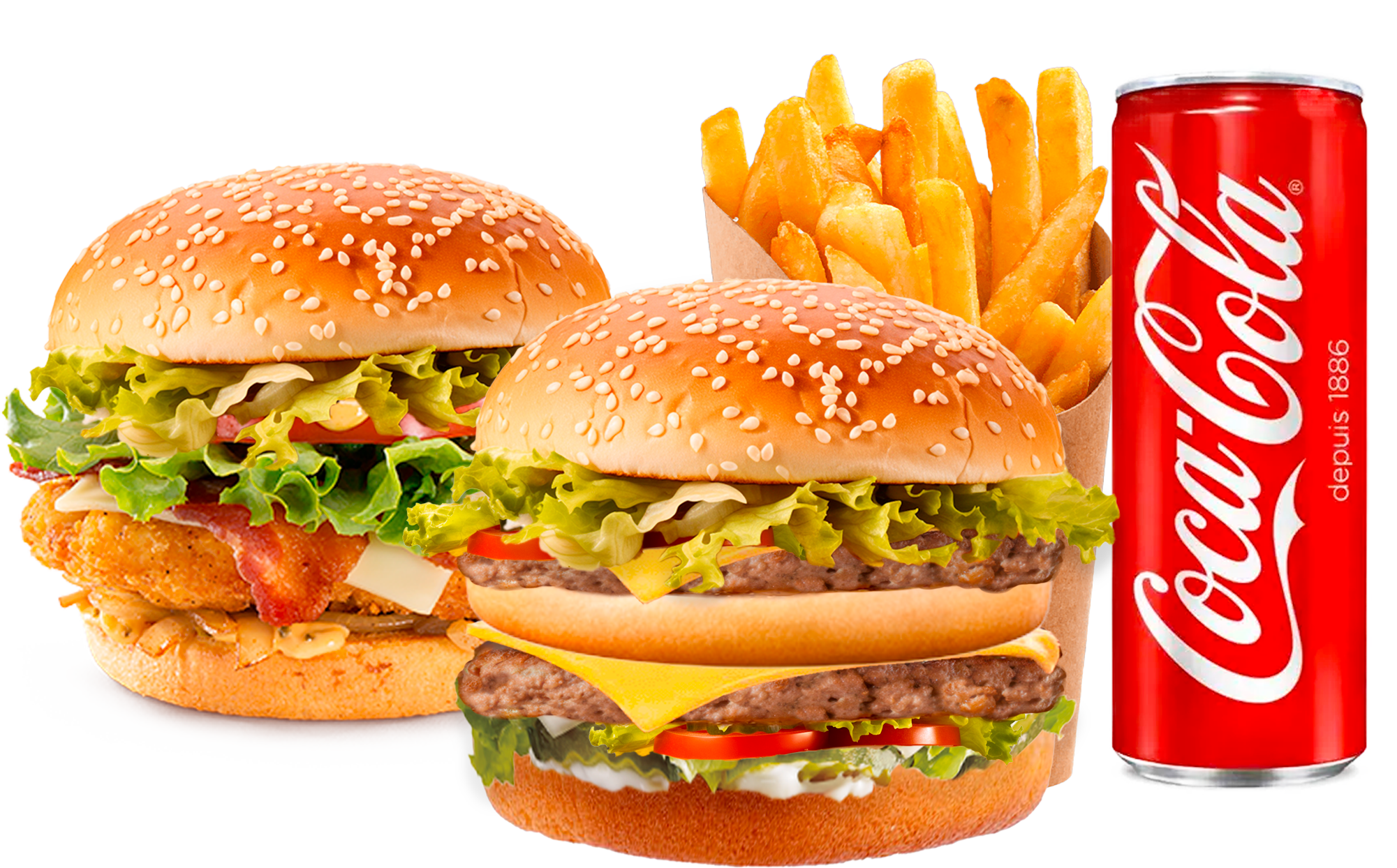 Burgers Menue
