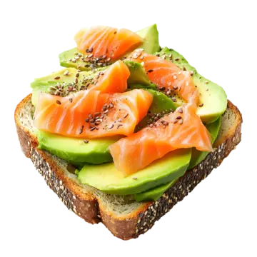 toast de saumon